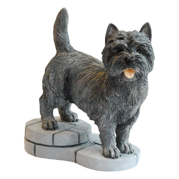 Grey Brindle Cairn Terrier - A Peakdale Quality Figurine