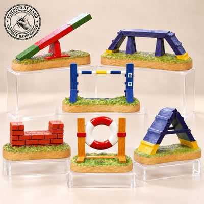Handmade Dog Agility Trophies