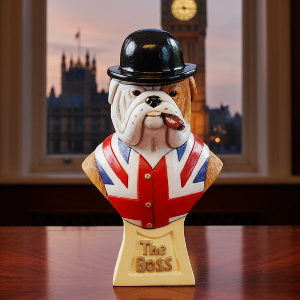 "The Boss" British Bulldog Figurine