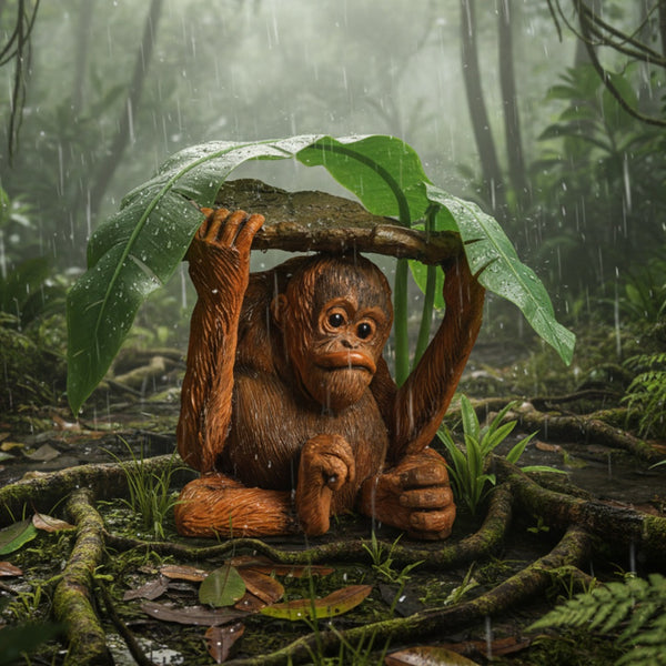 Orangutan Baby Figurine