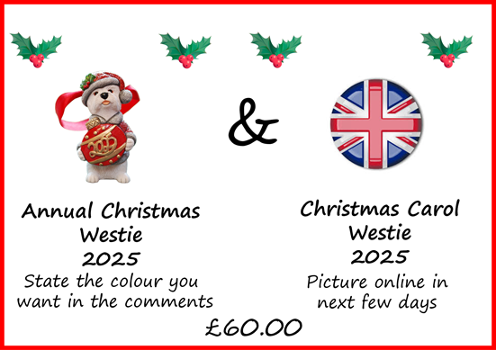 Christmas Annual Westie 2025 & Christmas Carol Westie Singer 2025