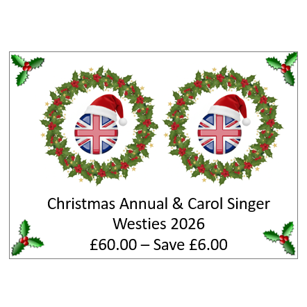 Christmas Annual Westie & Carol Singer 2026