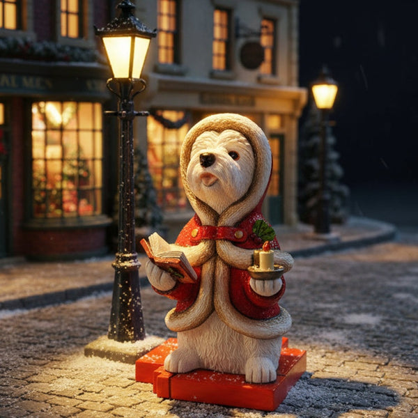 Christmas Carol Singer 2025 Red