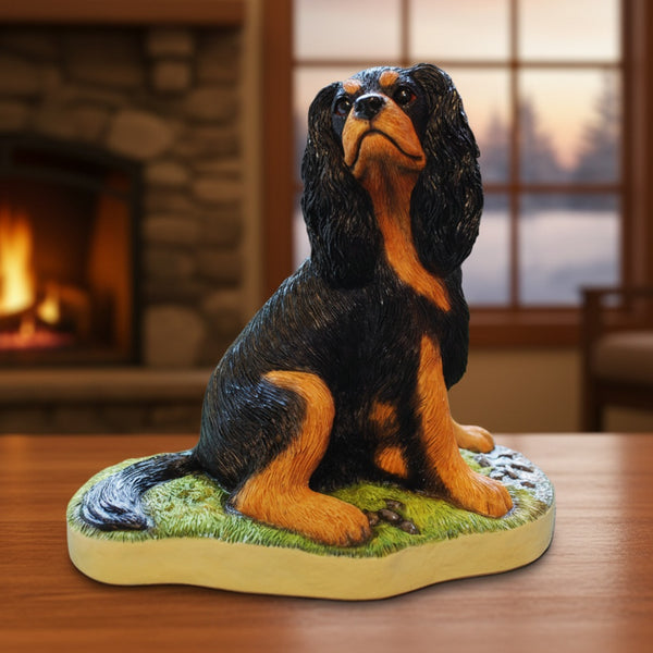 Black and Tan Cavalier King Charles Spaniel