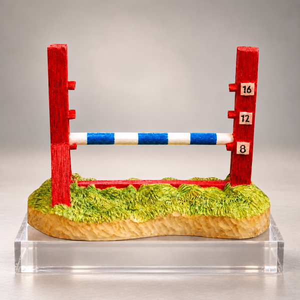 Small Single Jump Dog Agility Trophy