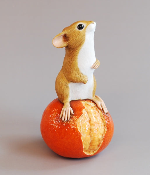 Mouse on Orange