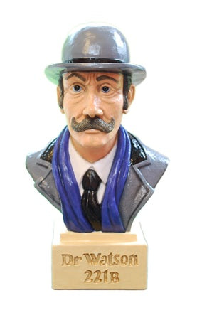 Dr Watson Hand Painted Bust Figurine By Peakdale Sculptures