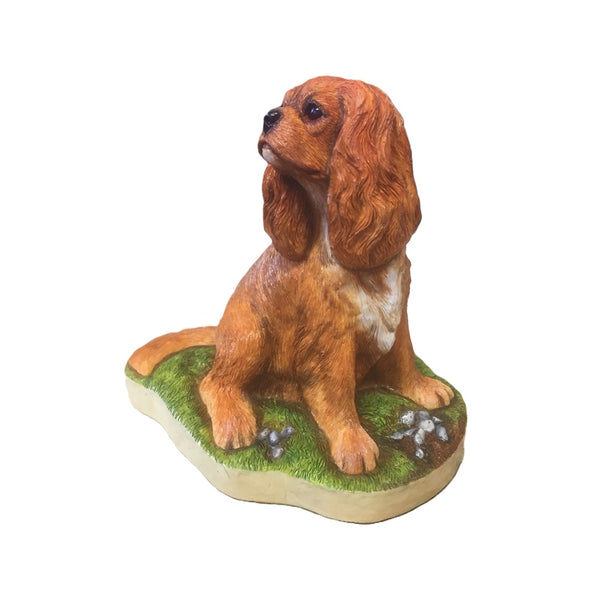 Personalised Cavalier King Charles Spaniel Sculpture – Peakdale Sculptures