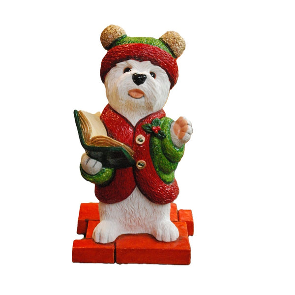 Westie Christmas Carol Singer 2020
