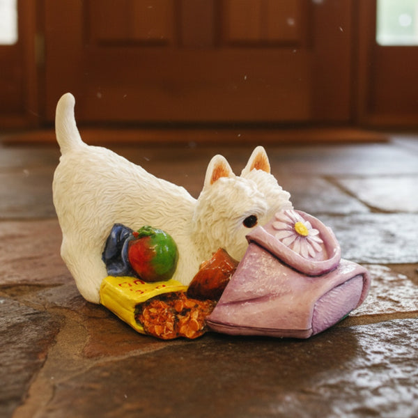 Where's My Treat Westie Figurine
