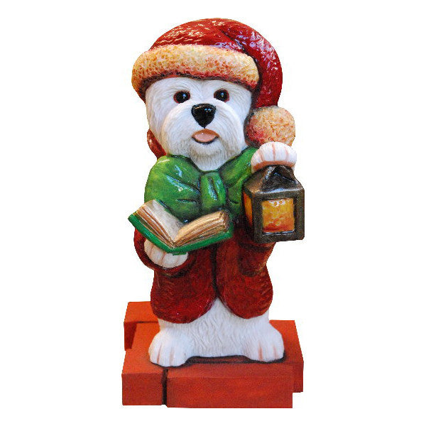 Westie Christmas Carol Singer 2016