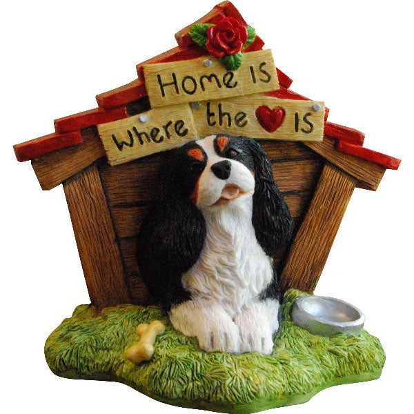 Home Is where the heart Is Tri Colour Cavalier