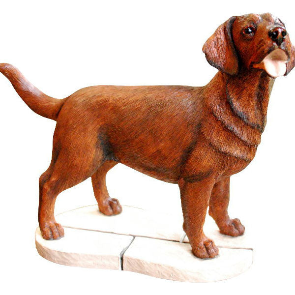 Chocolate Labrador Retriever Gift Figurine Ornament