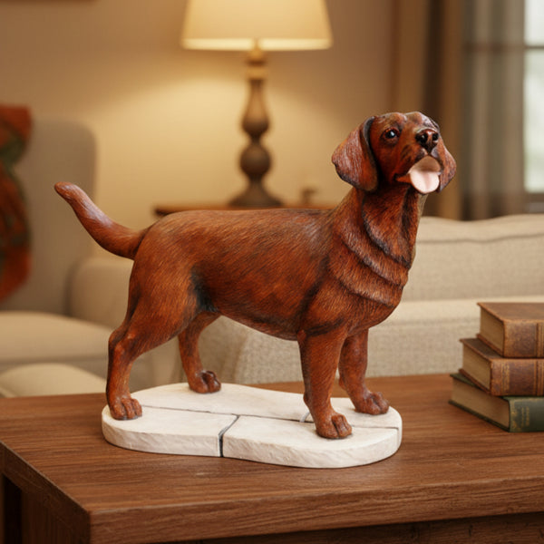 Chocolate Labrador Retriever Gift Figurine Ornament