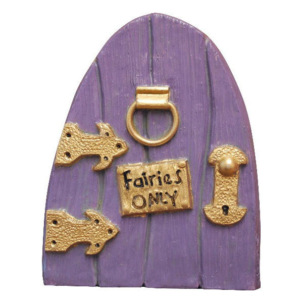 Fairies Only Hand Painted Lilac Fairy Door