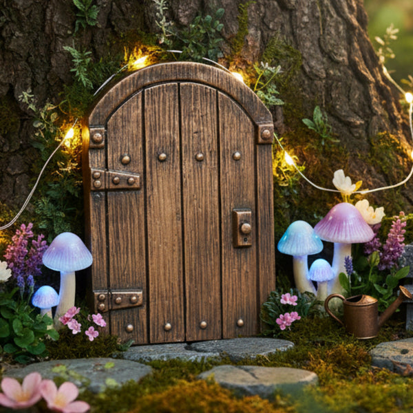 Enchanted Bronze Door In Bronze