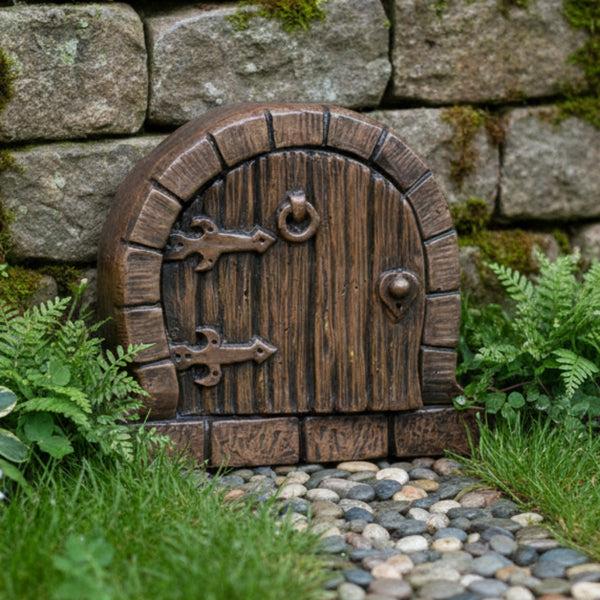 Hobbit Fairy Door In Bronze