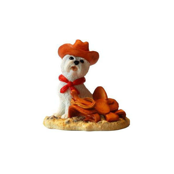 Howdy Cowboy westie no base