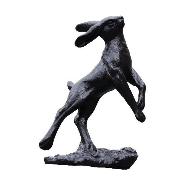 Hare Leaping Sculpture Size 6 1/2" high