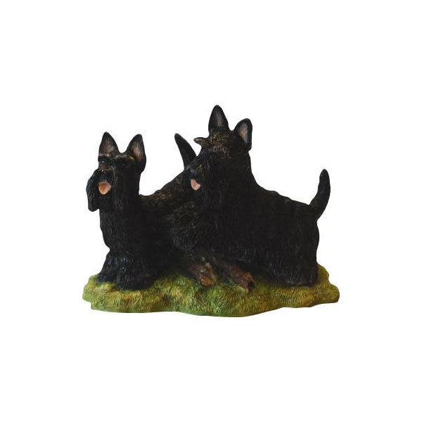 Scottish Terrier Pair Sculptures